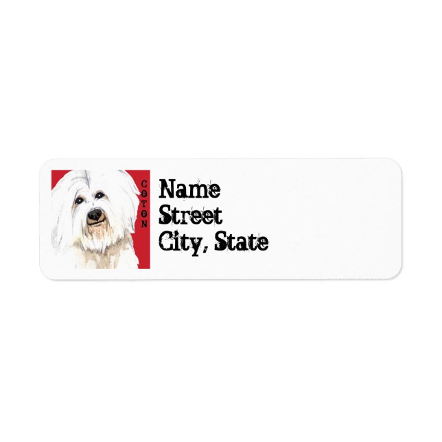 Coton Color Block Label (Front)