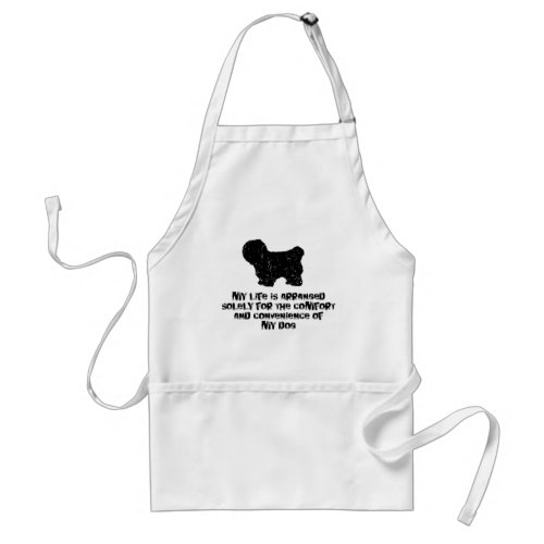 Coton de Tulear Adult Apron