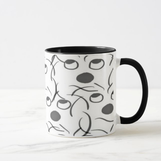 Coton de Tulear Cartoon Mug (Right)