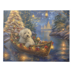 Coton De Tulear Christmas Festive Voyage Notepad