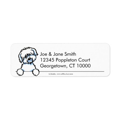 Coton de Tulear Clean  Simple Label