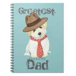 Coton de Tulear Dad Notebook