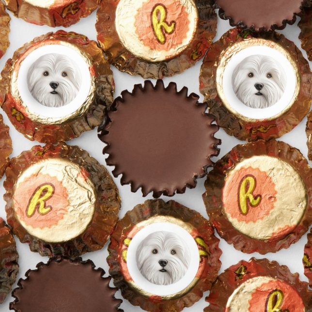 Coton De Tulear Dog 3D Inspired  Reese's Peanut Butter Cups (Assorted)