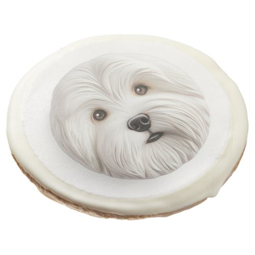Coton De Tulear Dog 3D Inspired  Sugar Cookie