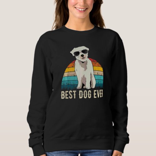 Coton De Tulear Dog Breed Sweatshirt