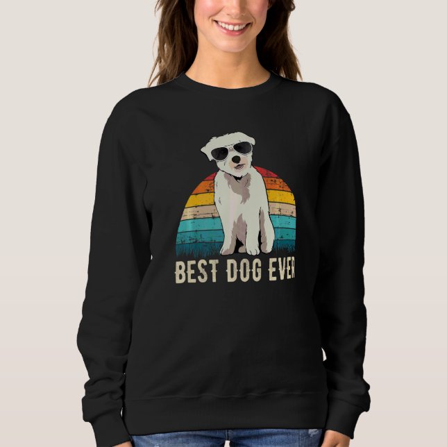 Coton De Tulear Dog Breed Sweatshirt (Front)
