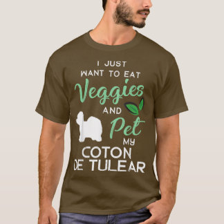 Coton De Tulear Dog Cigar lover owner Xmas Birthda T-Shirt