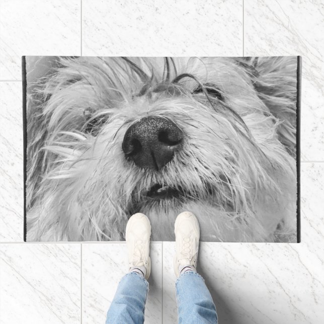 Coton de Tulear dog Doormat (Indoor)
