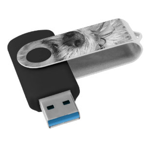 Coton de Tulear dog Flash Drive