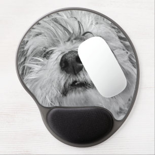 Coton de Tulear dog Gel Mouse Pad