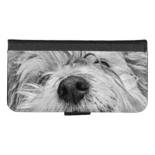 Coton de Tulear dog iPhone 8/7 Wallet Case