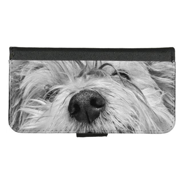 Coton de Tulear dog iPhone Wallet Case (Front (Horizontal))