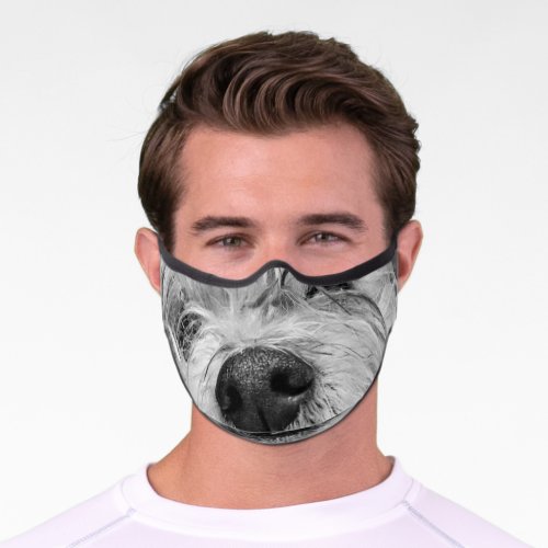 Coton de Tulear dog Premium Face Mask