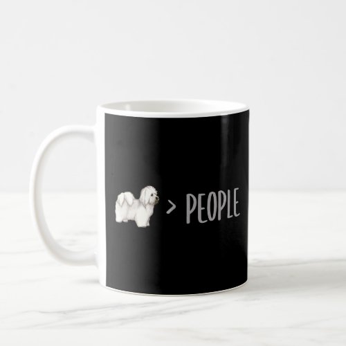 Coton De Tulear Dogs Are Greater Than People  Coffee Mug