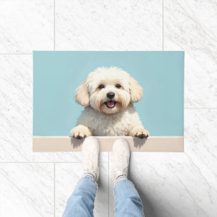 Coton de Tulear Doormat Art