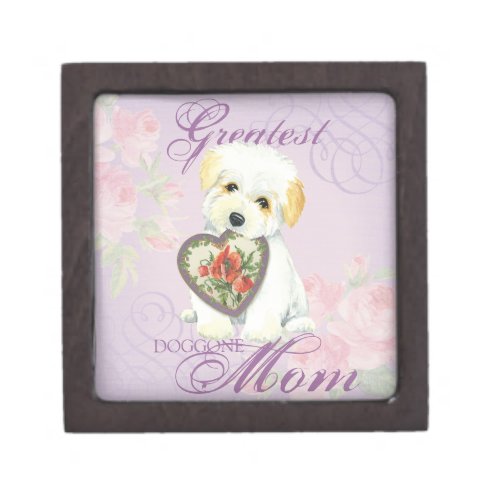 Coton de Tulear Heart Mom Gift Box