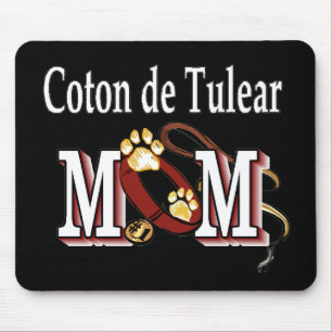 Coton de Tulear Mom Gifts Mouse Pad