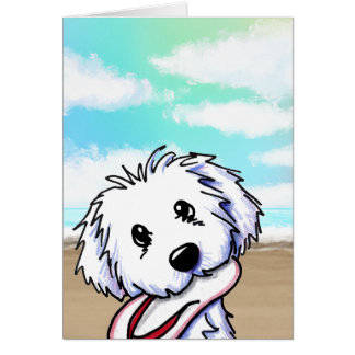 Coton de Tulear Note Card