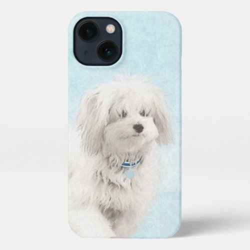 Coton de Tulear Painting _ Cute Original Dog Art iPhone 13 Case
