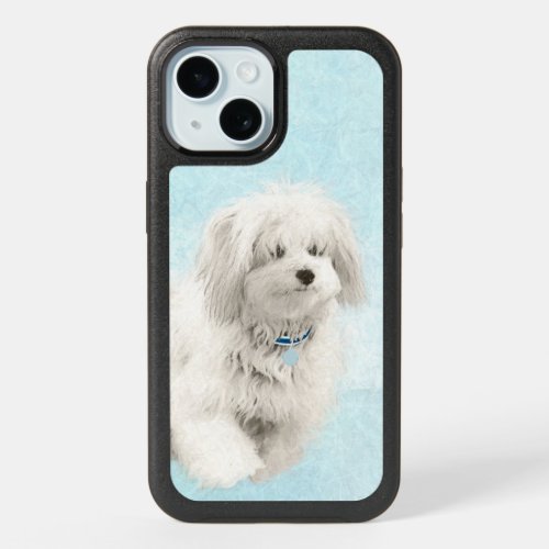 Coton de Tulear Painting _ Cute Original Dog Art O iPhone 15 Case
