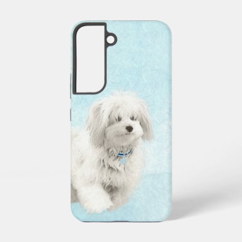 Coton de Tulear Painting _ Cute Original Dog Art Samsung Galaxy S22 Case