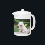 Coton de Tulear Teapot<br><div class="desc">Gorgeous teapot for any occasion.</div>