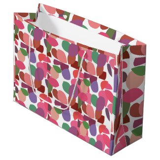 Cotoneaster Colorful Leaves Botanical Large Gift Bag