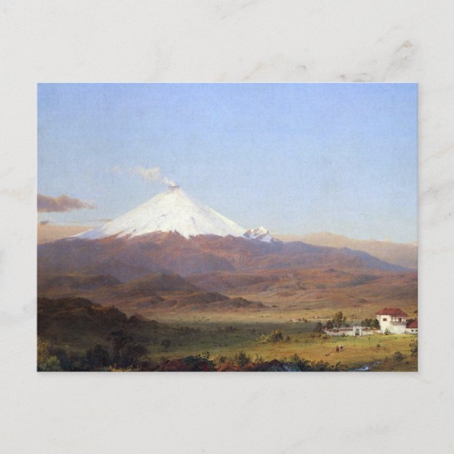 Cotopaxi, Ecuador by Frederick Edwin Church Postcard (Front)