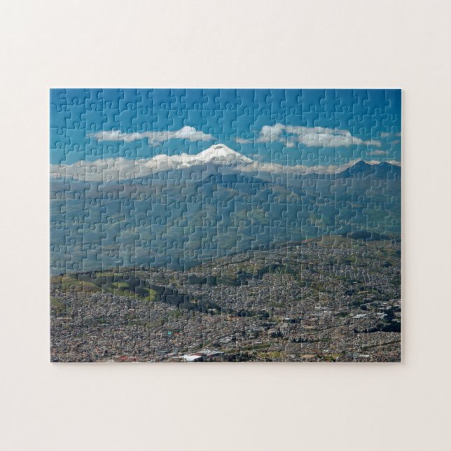 Cotopaxi & Quito 252-pc Jigsaw Puzzle (Horizontal)