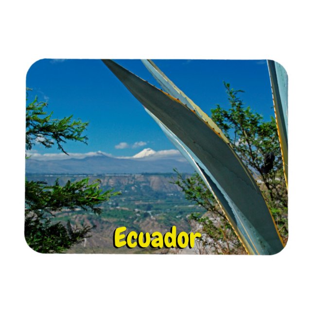 Cotopaxi volcano, Ecuador Magnet (Horizontal)