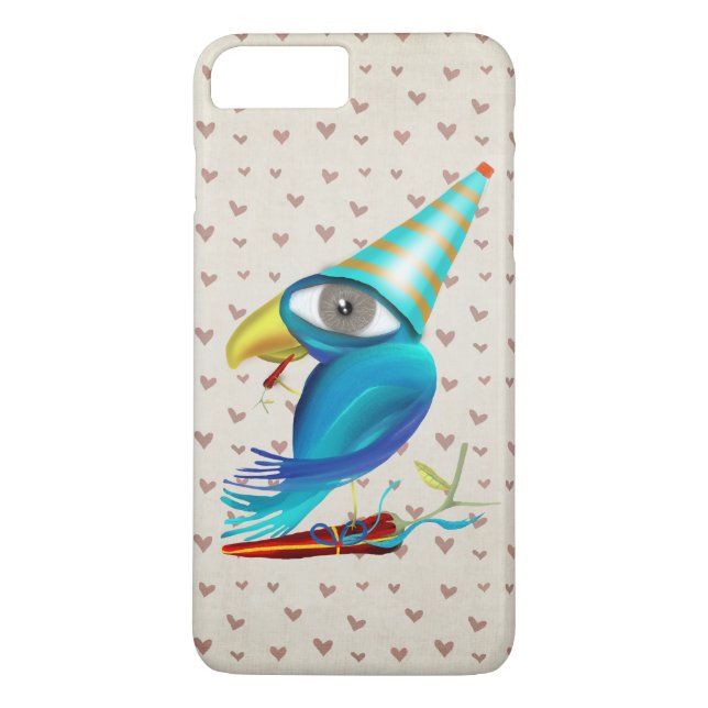 Cotorrito Mexicano comiendo chile Case-Mate iPhone Case (Back)