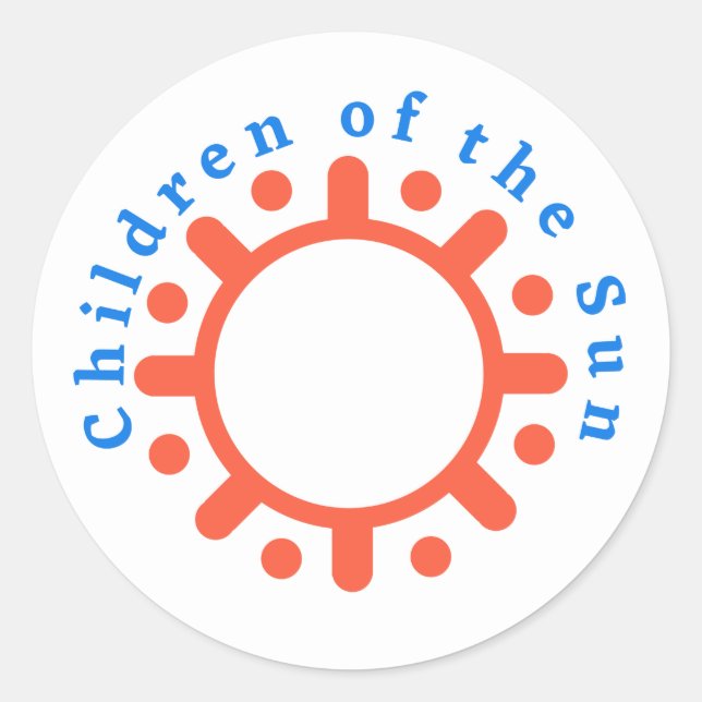 COTS CLASSIC ROUND STICKER (Front)