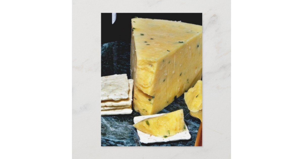 Cotswold Double Gloucester Cheese Postcard Zazzle