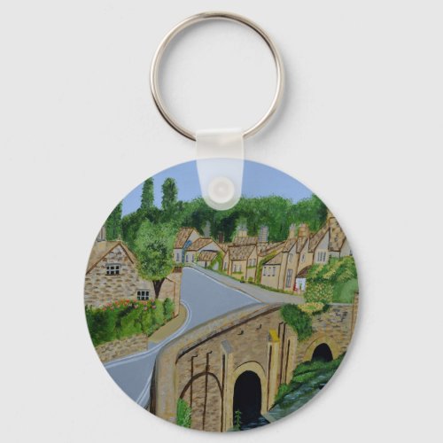 Cotswolds England Keychain