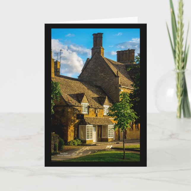 Cotswolds Greetings Card (Front)