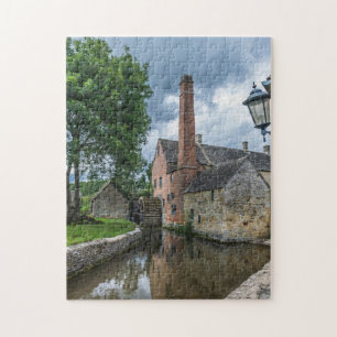 Cotswolds Lower Slaughter watermill puzzle