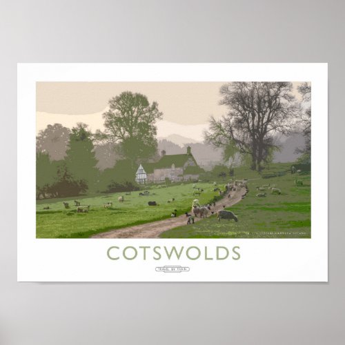 Cotswolds Railway Poster