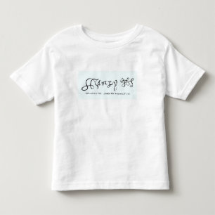 Cott Vesp F f.13 The Signature of Henry VIII Toddler T-shirt