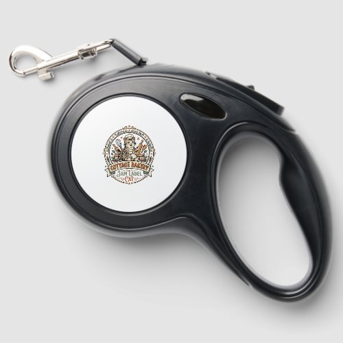 Cottage Bakery Jam Label Cat Cottage Bakery Jam La Retractable Pet Leash