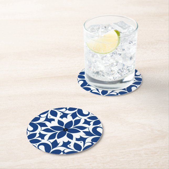 Cottage Blue Coasters (Insitu)