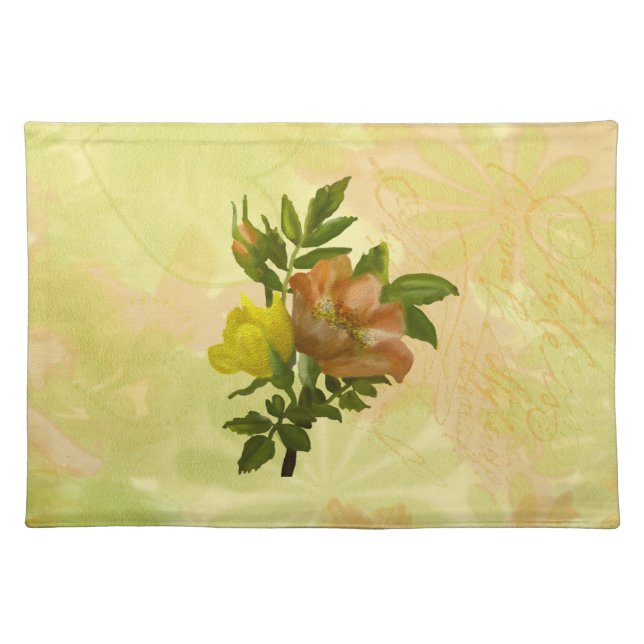 Cottage Bouquet American MoJo Placemat (Front)