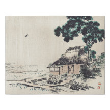 Cottage by Kōno Bairei 