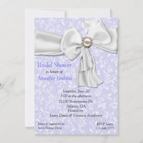 Cottage Chic Bridal Shower Invitation