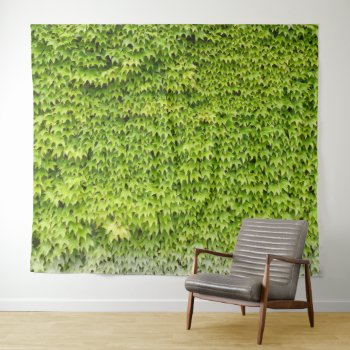 Cottage Chic Faux Ivy Wall Tapestry by jetglo at Zazzle