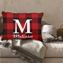 cottage Christmas Red buffalo lumberjack plaid