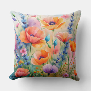 Cottage core Design Throw Pillow