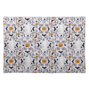 Cottage core Halloween Cloth Placemat