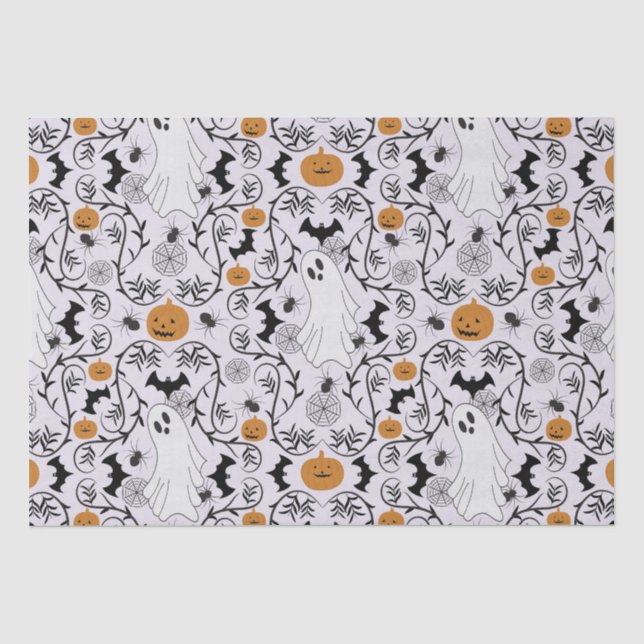 Cottage core Halloween  Tissue Paper (Front)