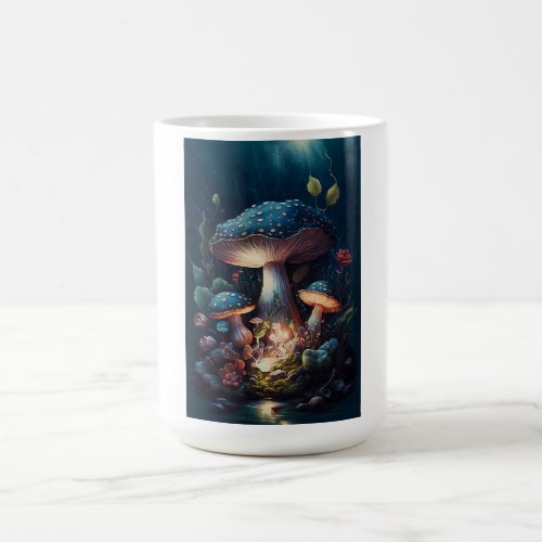 Cottage Core Mushroom Woodland Fantasy Mug