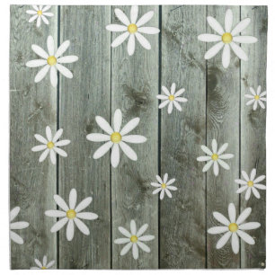 Cottage Daisy Cloth Napkin